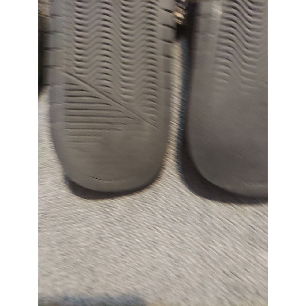Nike Benassi JDI Slides Sandals Black White Men Sz 7 Slip-On Sports Summer - Picture 9 of 10